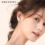 Simple Angel Wings Blue Butterfly Cute Minimalist Trend Jewelry Stud Earrings