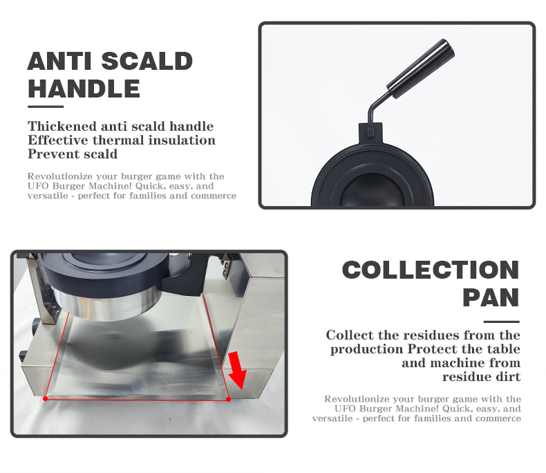 Restaurant Stainless Steel Panini Press for Perfectly Grilled Sandwiches and Burgers