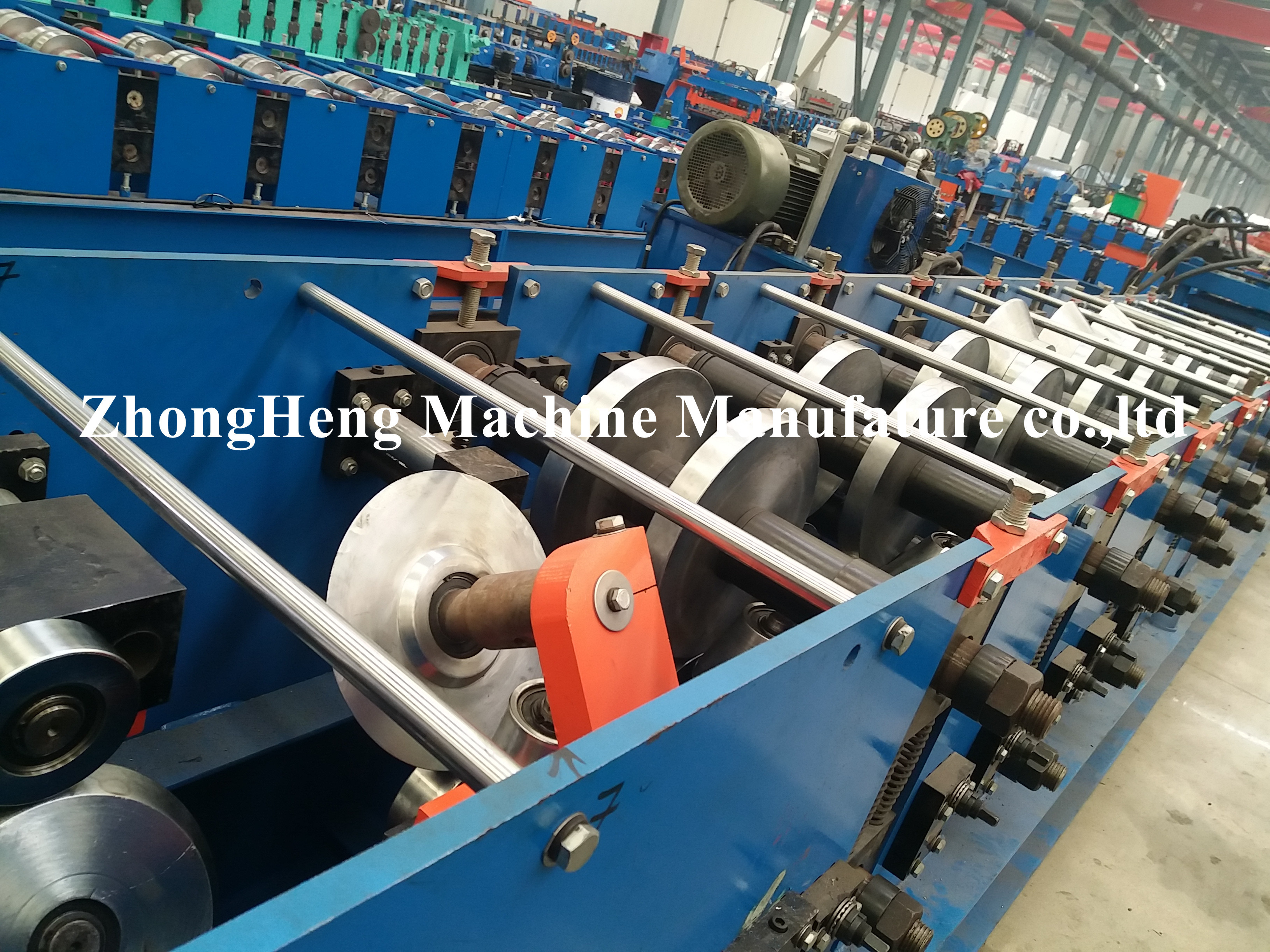 Automatic C Z Purlin Roll Forming Machine with Mitsubishi PLC 1.5mm - 3.0mm