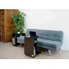 Buy cheap Movable Wheels Wooden Occasional Tables Three Shelves Storage For Snacks / Drink from wholesalers