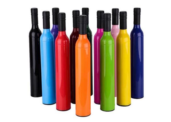 Buy cheap Gift Water Dripping Folding Wine Bottle Umbrella Rich Color Logo Printed Preventing from wholesalers