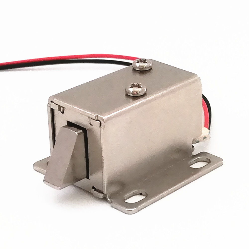 Electric Drop Bolt Type Cabinet Door Electronic Solenoid Lock