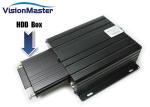 Vehicle Black 1080P HD Video Security DVR , High Definition Mobile DVR For Buses