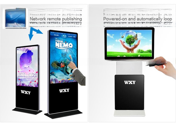 19.2" 26" 29.6" inch 1:1 square LED display screen 1920x1920 with WIFI network Android player and HDM1 input