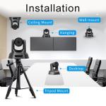 TONGVEO NV1080 FHD H.264 1080P USB 2.0 PTZ Camera For Medical Business