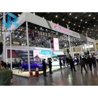 Buy cheap 600 * 800mm Aluminum Ladder Truss , Bolt Screw Black Box Truss For Honda Car product