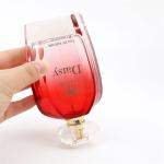 Strong Sealing Glass Personalized Perfume Bottle Crimp Neck Red Gradient Spray