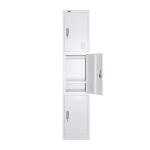 CBNT 3 door Metal Storage Cabinet KD Construction Gym Steel Locker