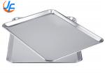 RK Bakeware China 400x600mm Aluminium Baking Tray , Aluminium Bread Cookie Sheet