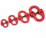 Tower Crane Lifting and Hoisting Butterfly Buckle Chain Double Ring Buckle 1.12t