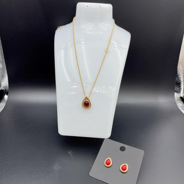 Buy cheap 2024 New Waterproof Trendy Stainless Steel Jewelry Sets , 18K Gold ,Luxury Gift, Wholesale from wholesalers