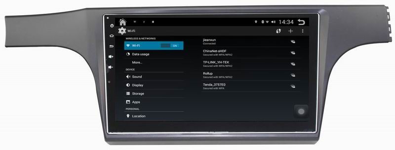 Ouchuangbo car dvd radio bluetooth stereo android 4.4 for Volkswagen Lavida 2013 with capacitance multiple touch screen