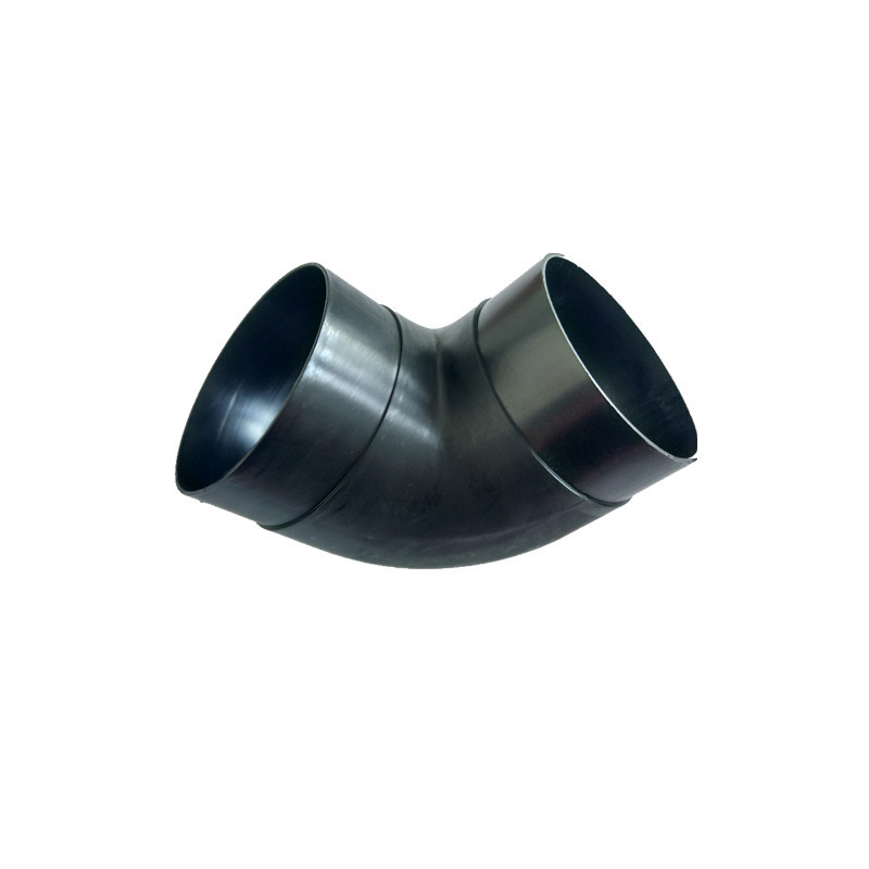 Heater Spare Parts Black Elbow Corrugated Plastic Pipe For 2KW Air Parking Heater Ducting