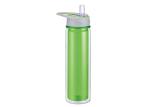 500ML Double Wall Plastic Sports Water Bottle BPA Free Drink Bottles With Straw
