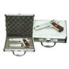 Buy cheap Customzied Size Aluminum Locking Gun Cases With Soft Cushioned Interior from wholesalers