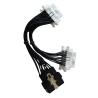 Buy cheap 1 To 2 Y Female Extension Obdii 16 Pin , automotive Obd Y Splitter Cable from wholesalers