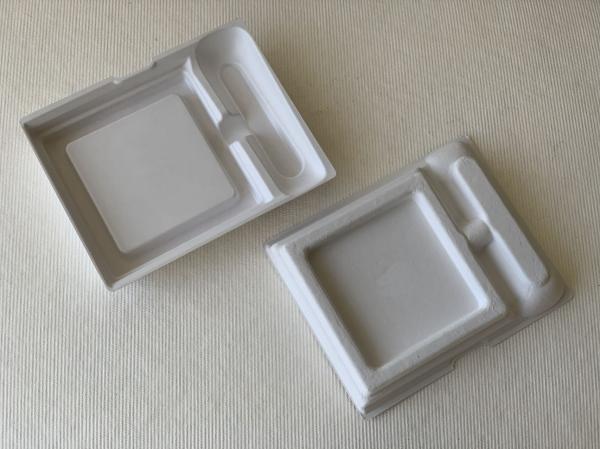 Buy cheap 100% Renewable Virgin Fiber Paper Tray Sustainable Custom Compostable Packaging from wholesalers
