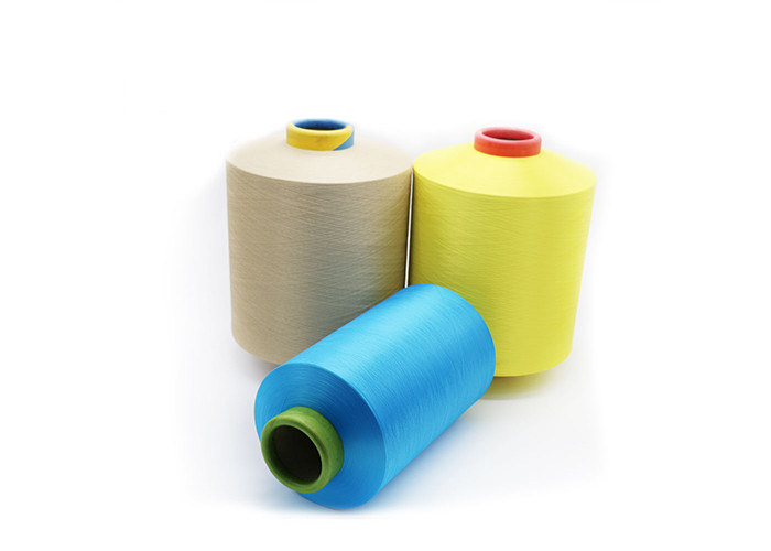 Ne Polyester Ring Spun Yarn 30/1 Waxed For Knitting Heat Resistance