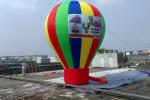 Custom Rainbow Giant Inflatable Advertising Balloons For Promotion Events