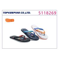 Buy cheap Lightweight EVA Sole Heal cartoon flip flop For Kid Boy product