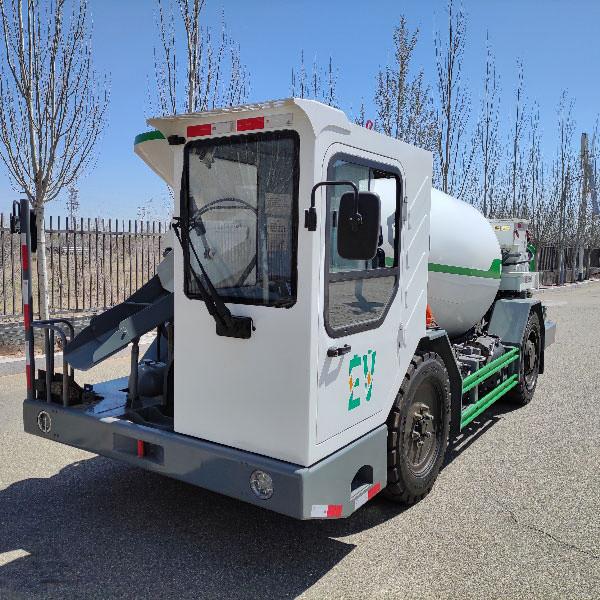 Low Carbon Emission Battery Mining Equipment 4 Cbm Wl4bj Concrete Mixer Truck