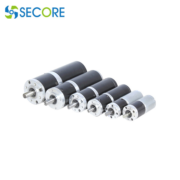 3 Phase BLDC Spur Gear Motor, 10 Poles Brushless Dc Motor With Planetary Gearbox