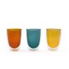 Buy cheap Delicate Pyrex Glass Double Cup Colored For Home Breakfast from wholesalers