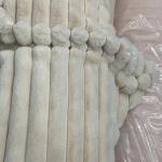 Faux Fur Fluffy Fabric Material Iso9001