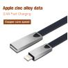 Buy cheap Black 2.4A Zinc alloy data cable USB 2 Triphenyl Phosphate C Cable, Speed 480mbps from wholesalers