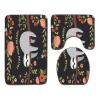Buy cheap Creative Cute Cat Toilet Mat Set Personalized Dog Toilet Tank Cover Set from wholesalers