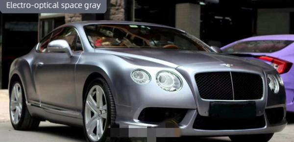 Buy cheap 30µm Air Release Electro Optical Space grey Car Vinyl Wrap Prevents Sun Damage from wholesalers