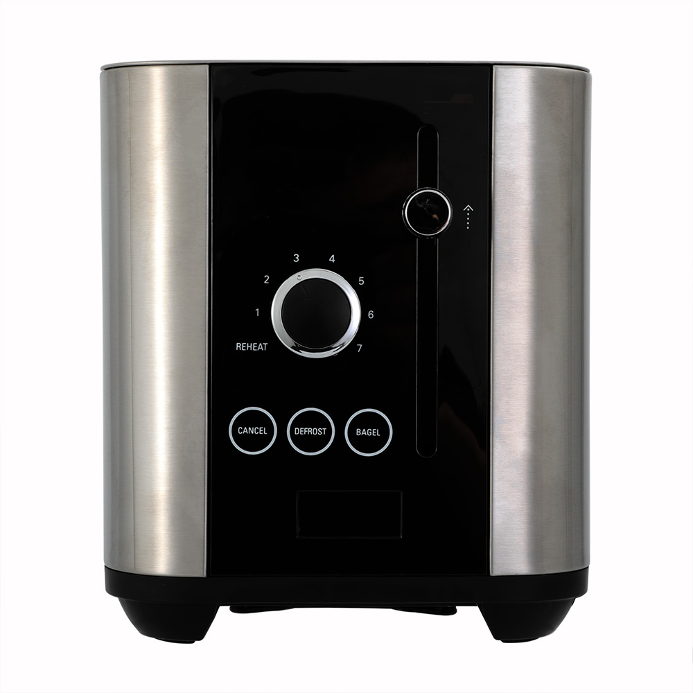 2 slice stainless steel toaster commercial electric bread toaster automatic bread toaster