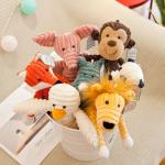 Colorful Cute Plush Dolls Multiple Animals Images For Gift / Decorations