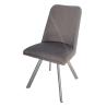 Buy cheap Polyester Fabric Upholstered Dining Chairs , Indoor Leisure Living Room Chair from wholesalers