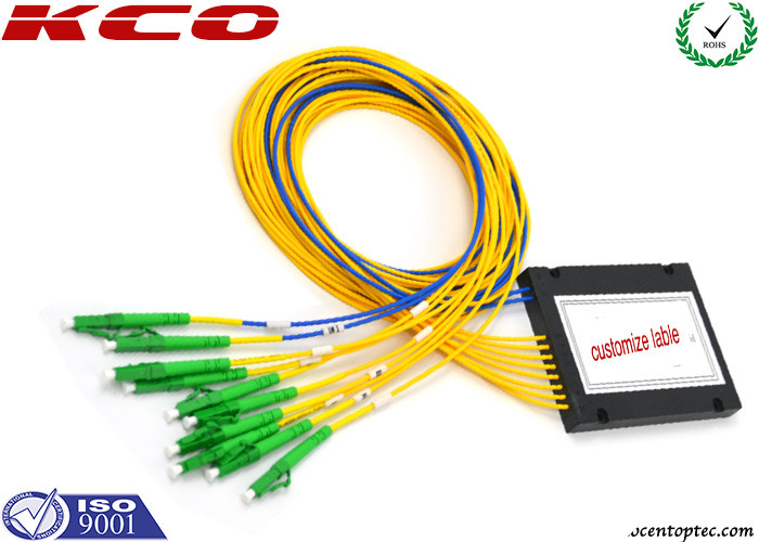 Optical Fiber Splitter 2X8 / Fiber Optic Splitter Loss Fiber To The Home Type