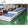 Buy cheap Custom Logo Yoga Inflatable Gymnastics Mat , Inflatable Air Track 20cm Thickness from wholesalers