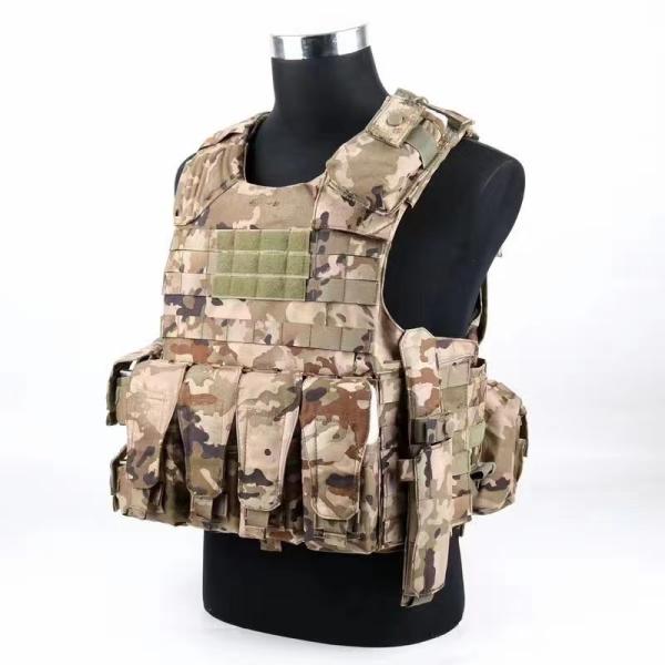 Buy cheap 7xl 5xl 4xl Camo Military Bulletproof Vest 2xl Camouflage Police Quick Release Buckle Security from wholesalers