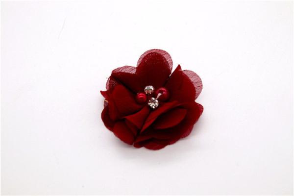 Buy cheap Fashion Flower Shoe Clip , Chiffon Floral Shoe Clips Bohemia Sty from wholesalers
