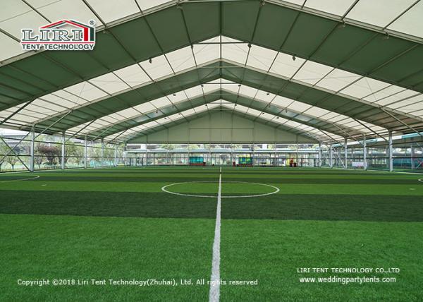 Buy cheap 40m X 100m Aluminum Frame Tent For Soccer Arena Self Cleaning from wholesalers