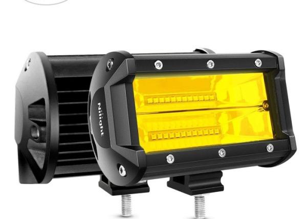 Buy cheap 72 Watt 5 Inch Automotive LED Light Bar / LED Pod Fog Lights 3030 LEDs from wholesalers