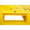 Buy cheap Industrial Blue Red Green HDPE Euro Heavy Duty Plastic Pallet Stackable 1200X1000 from wholesalers