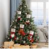 Buy cheap Christmas Stockings Set of 5, Large 18' Xmas Stockings Fireplace Hanging Stockings with Plush Cuff, Santa Snowman Reind from wholesalers