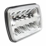 LED Headlights 7X6 Rectangle LED Headlight Repalcement 45W Hi/Lo Beam DRL for