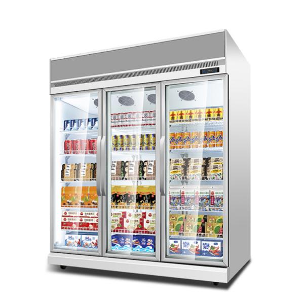 Buy cheap Supermarket Plug - In -22 Degree Vertical Freezer With Glass Door from wholesalers