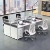 Buy cheap Supermarket Office Desk Staff Tables and Chairs Combination with Sturdy Construction from wholesalers
