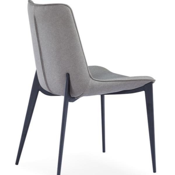 Buy cheap Black Painted Frame 46cm Metal Restaurant Chairs from wholesalers