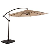Buy cheap Restaurant Double Patio Umbrella 3M Cantilever Parasol Manual Open product