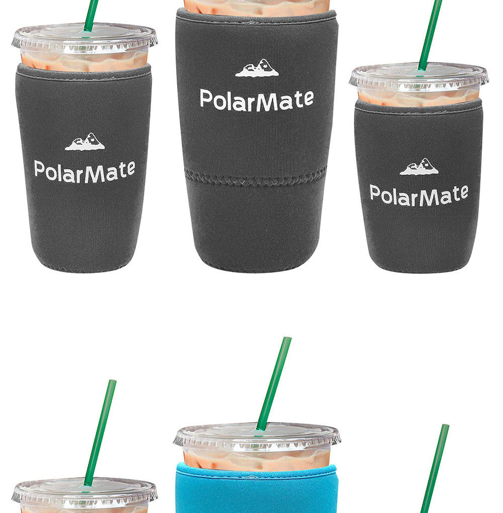 3 Pack Lightweight Reusable Neoprene Coffee Cup Sleeve