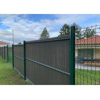 Buy cheap Height 3030mm Curve V Mesh Security Fencing With Peach Post product
