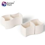 Alibaba hot sale biodegradable material special shape 66ml dessert cereal cup